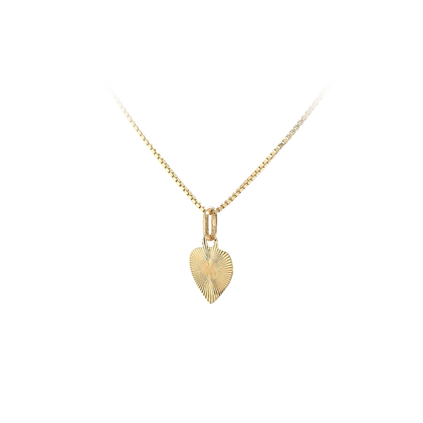 Gold Pendant Heart
