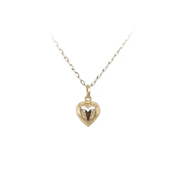 Gold Pendant Heart