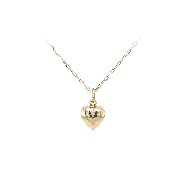 Gold Pendant Heart