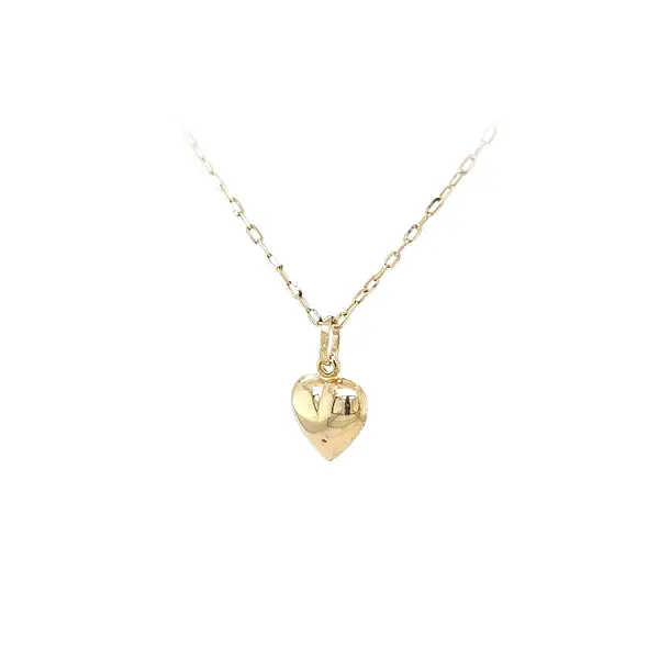 Gold Pendant Heart