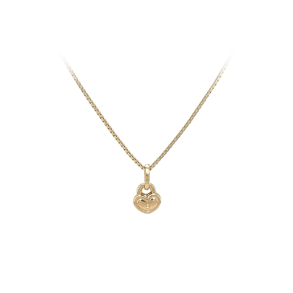 Gold Pendant Castle