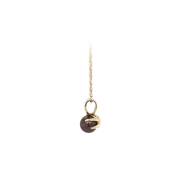 Gold Pendant with Pearl