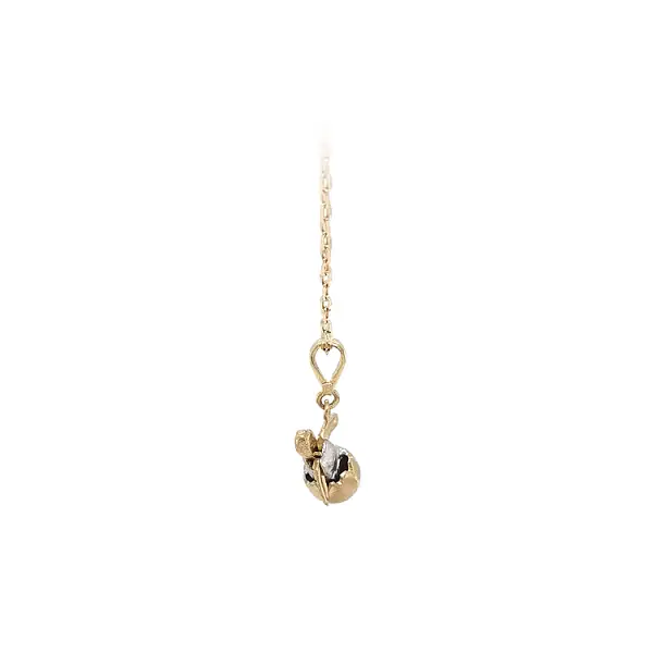 Gold Pendant Turtle made of Combined Gold