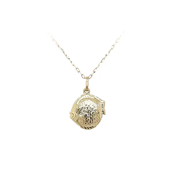 Gold Fish Pendant