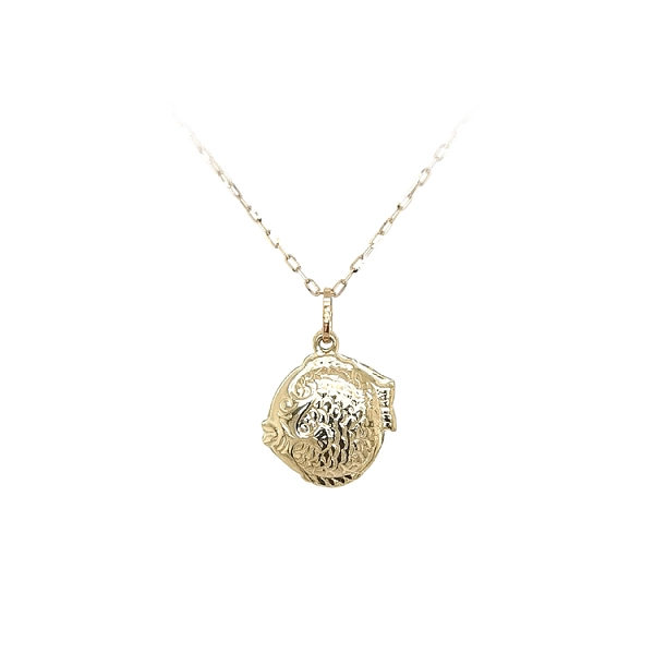 Gold Fish Pendant
