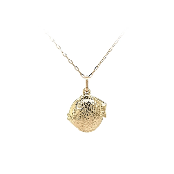 Gold Fish Pendant