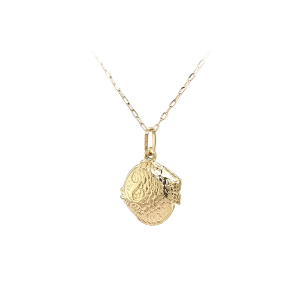 Gold Fish Pendant