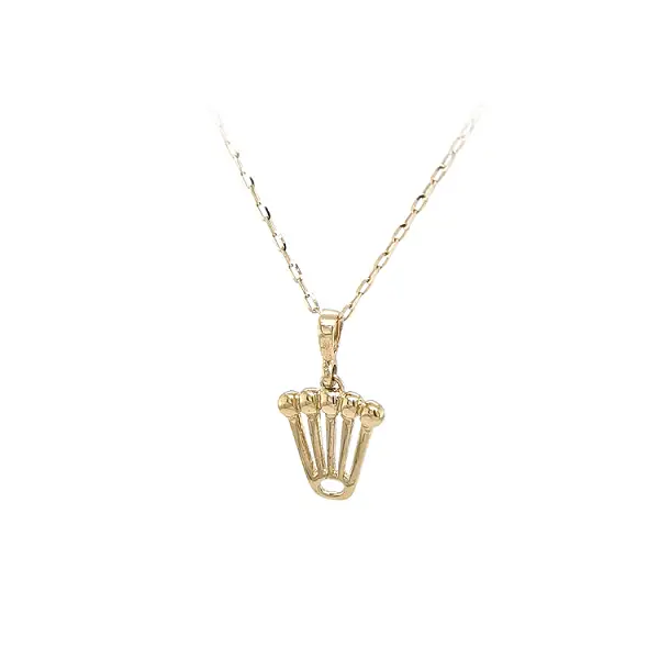 Gold Pendant Crown
