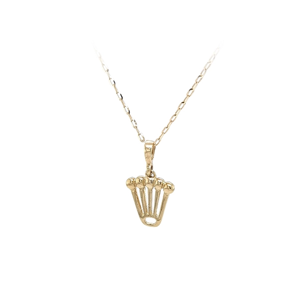Gold Pendant Crown