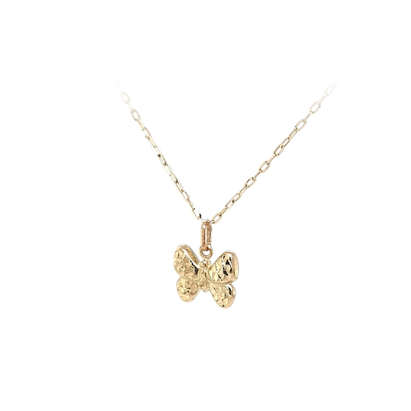 Gold Pendant Butterfly