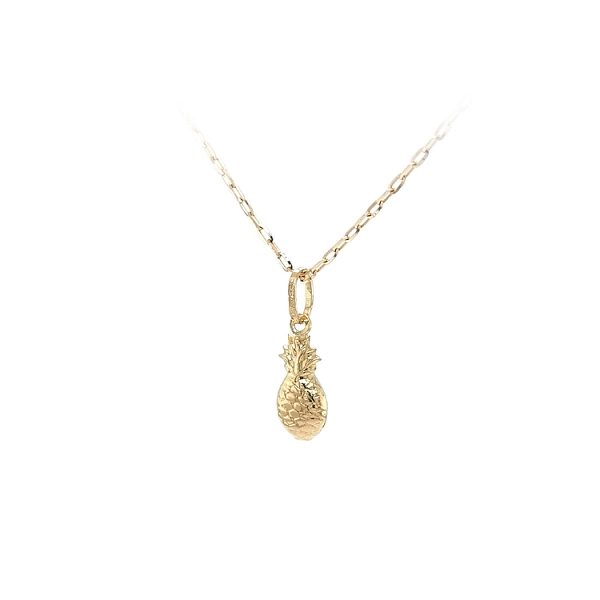Gold Pineapple Pendant