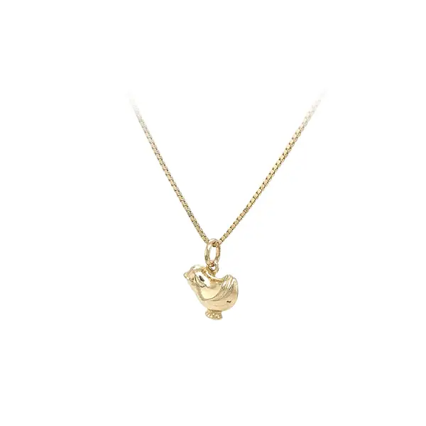 Gold Pendant Chicken