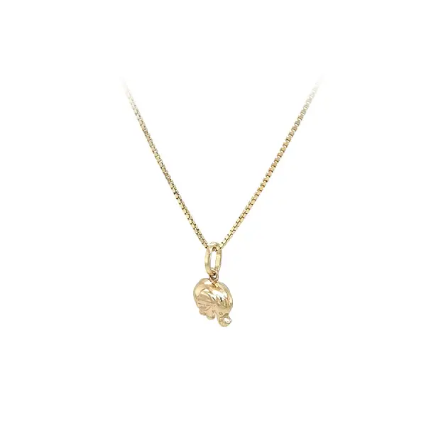 Golden Elephant Pendant