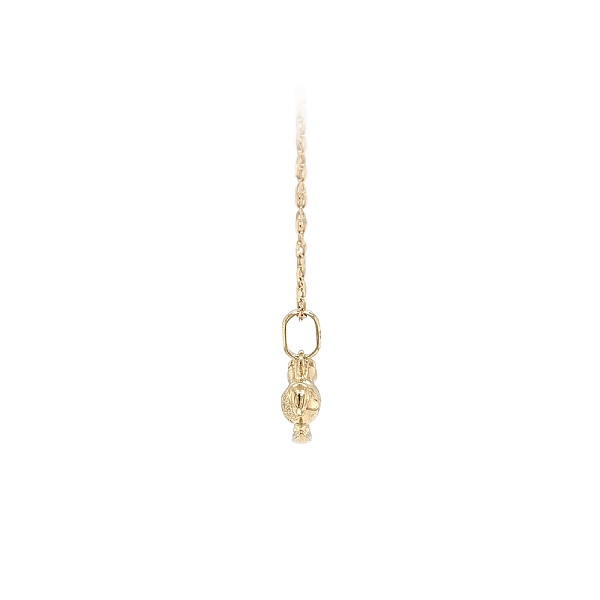Elegant Rocking Horse Pendant made of Gold in Shiny and Matte Finish