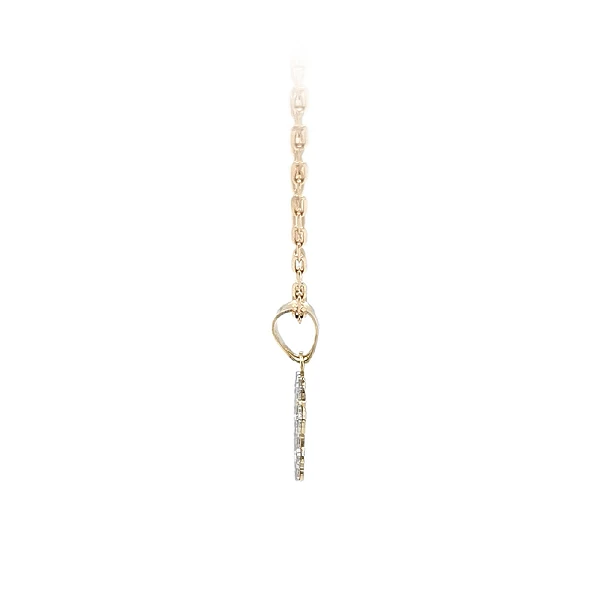 Pendant Ladybug from Combined Gold