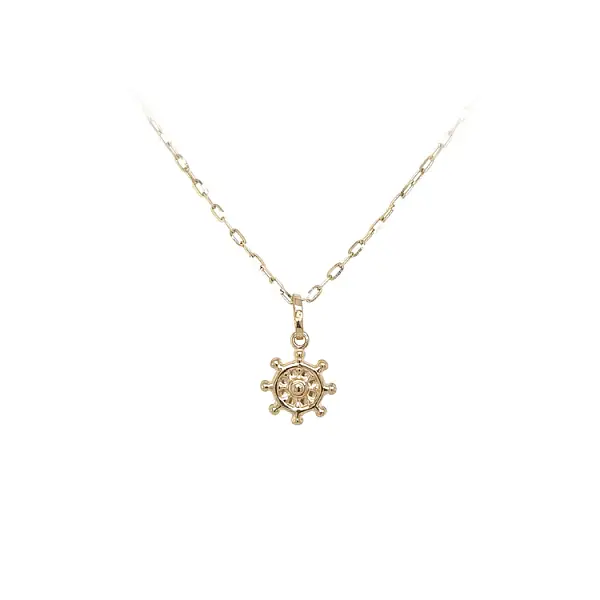 Gold Pendant Rudder