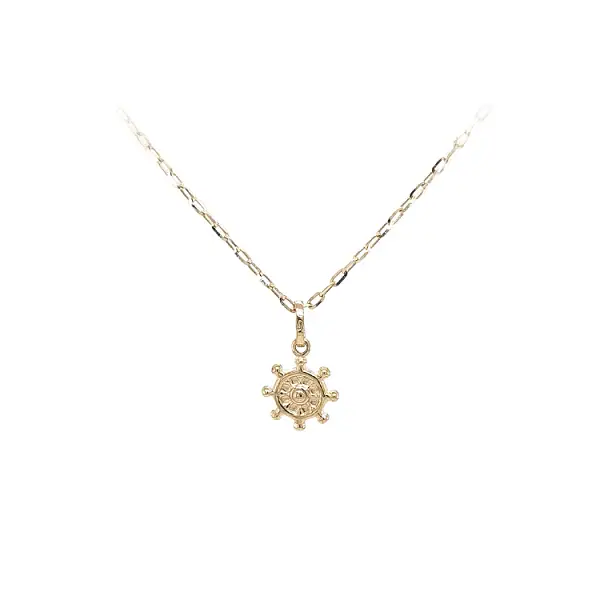 Gold Pendant Rudder