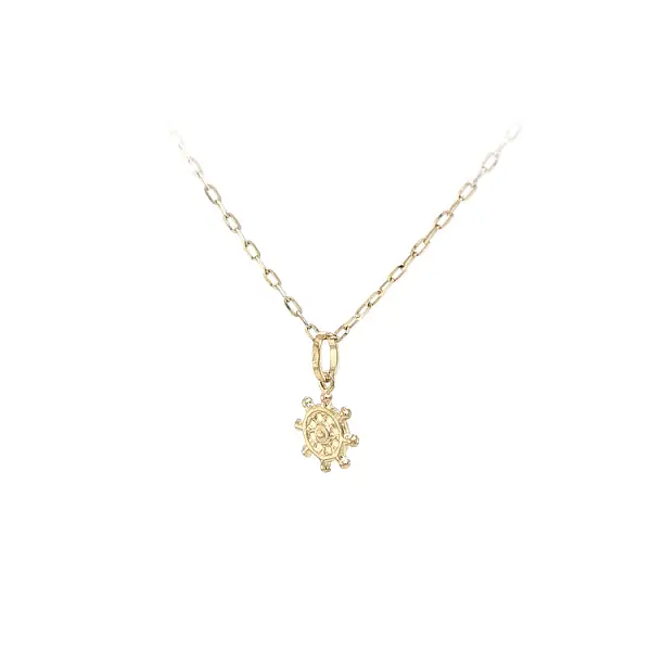 Gold Pendant Rudder