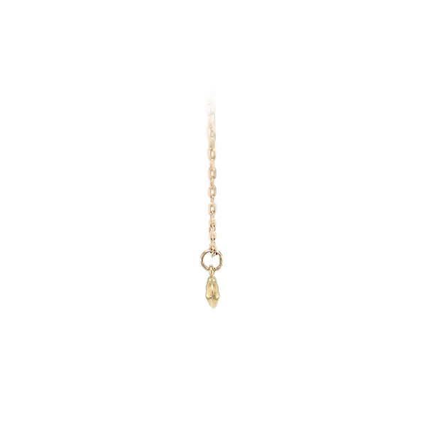 Gold Pendant Crescent