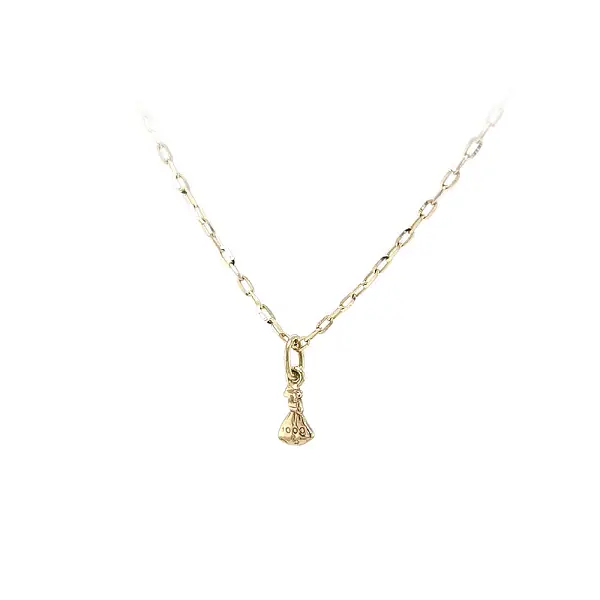 Golden Purse with Thousand Dollars for Success and Abundance
