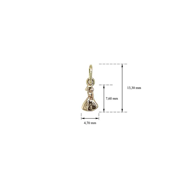 Golden Purse with Thousand Dollars for Success and Abundance