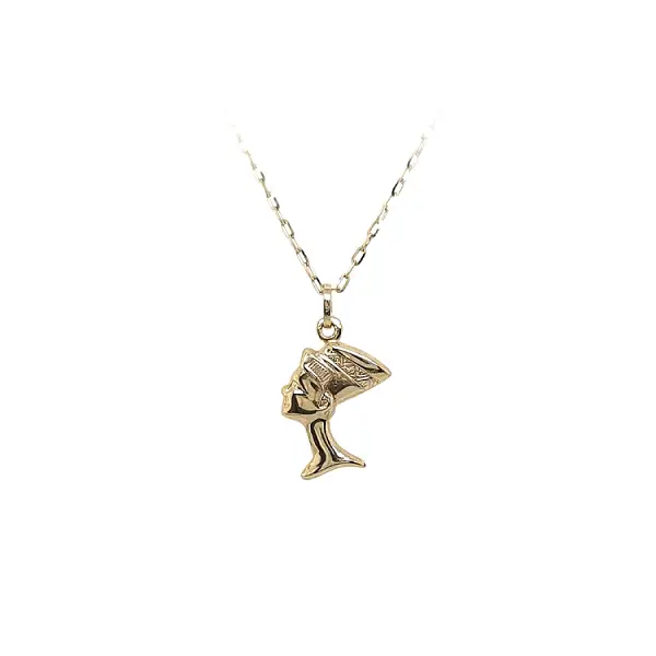 Gold Pendant Nefertiti