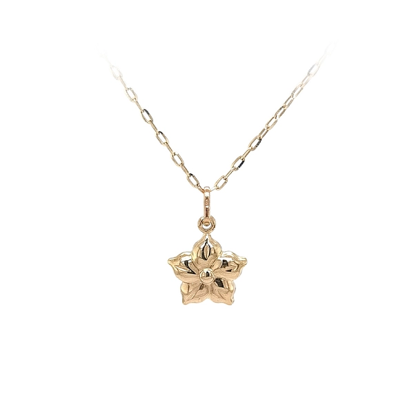 Gold Pendant Flower