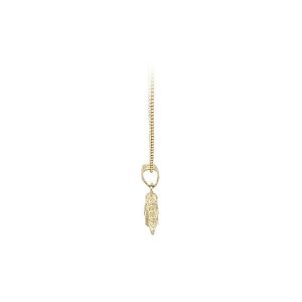 Gold Pendant Sun and Moon Symbol of harmony and balance