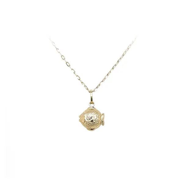 Gold Fish Pendant