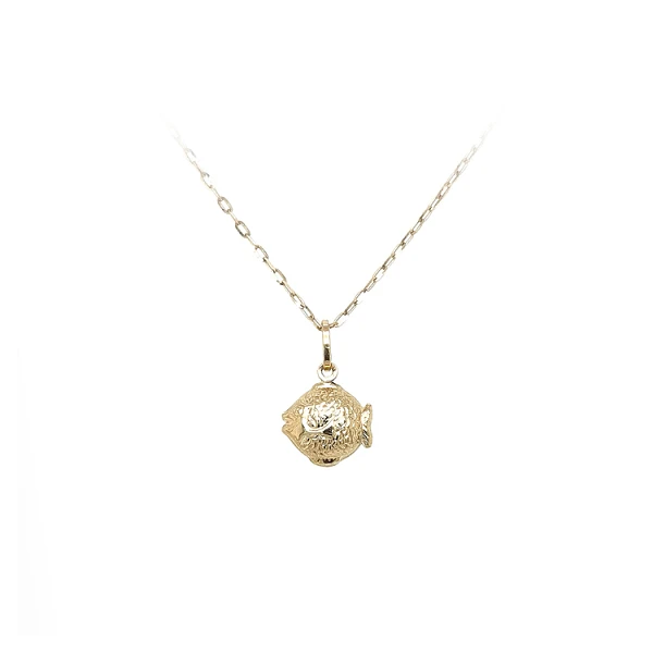 Gold Fish Pendant