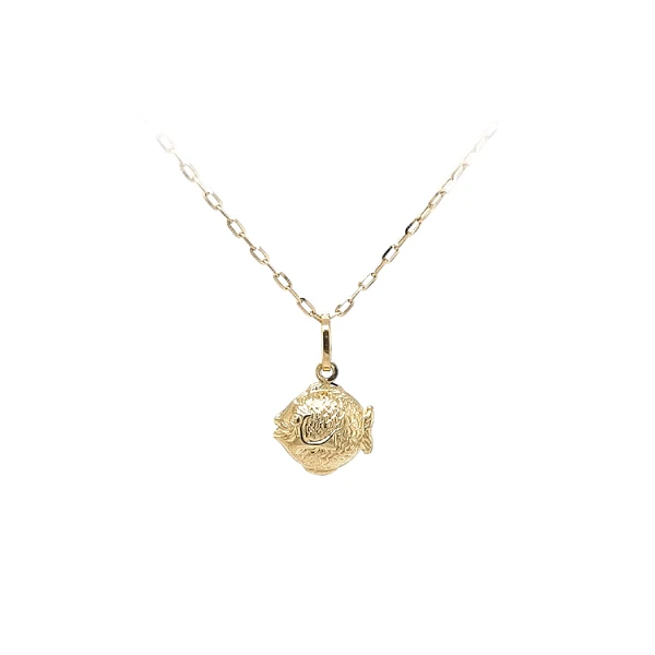 Gold Fish Pendant