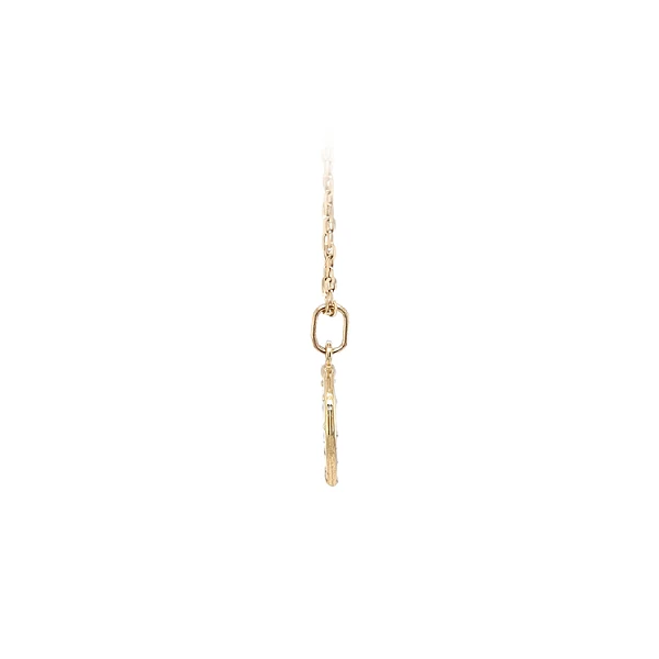 Gold Pendant Horseshoe