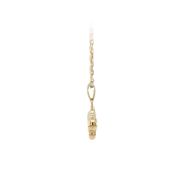Gold Pendant Flower