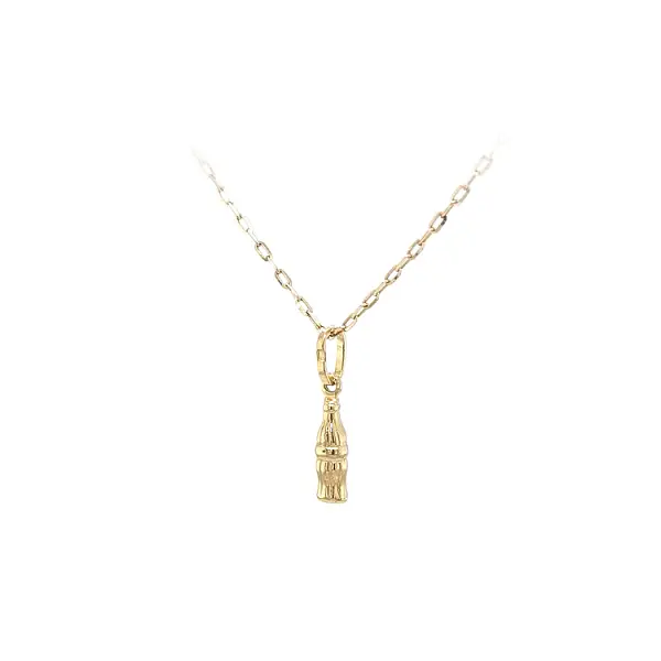 Gold Pendant Coca Cola