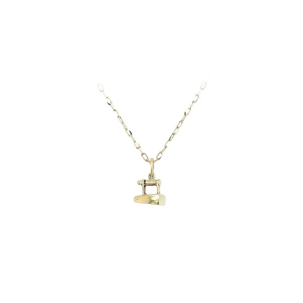 Gold Pendant of Iron