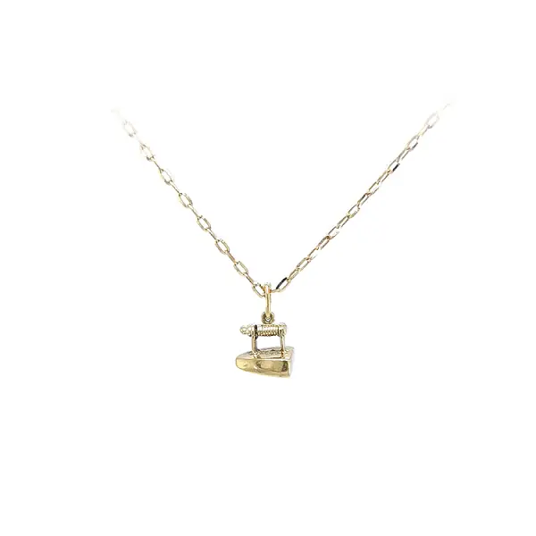 Gold Pendant of Iron