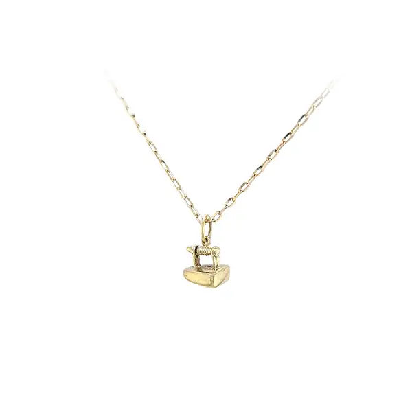 Gold Pendant of Iron