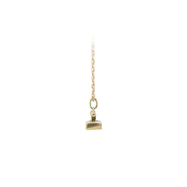 Gold Pendant of Iron