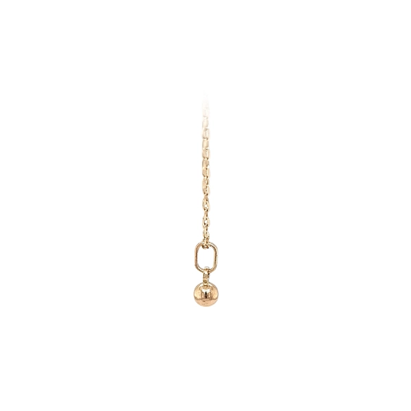 Gold Pendant of a Bullet