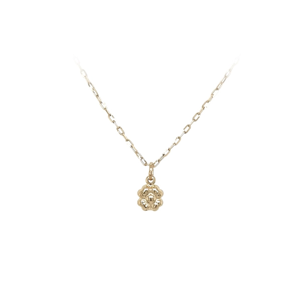 Gold Four Leaf Clover Pendant