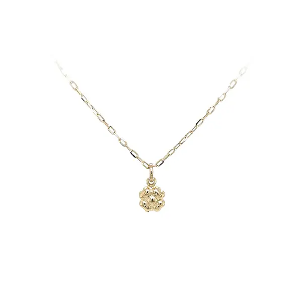 Gold Four Leaf Clover Pendant
