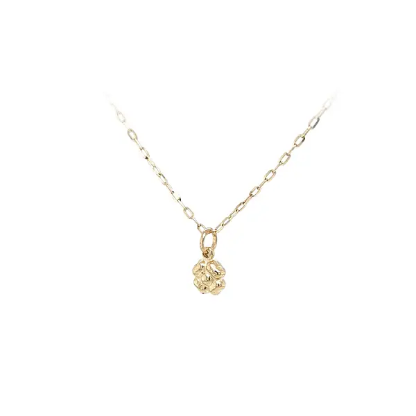 Gold Four Leaf Clover Pendant
