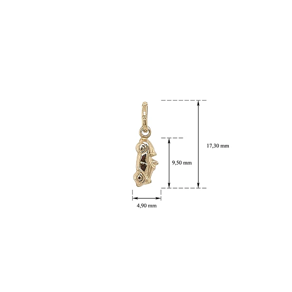 Gold Car Pendant