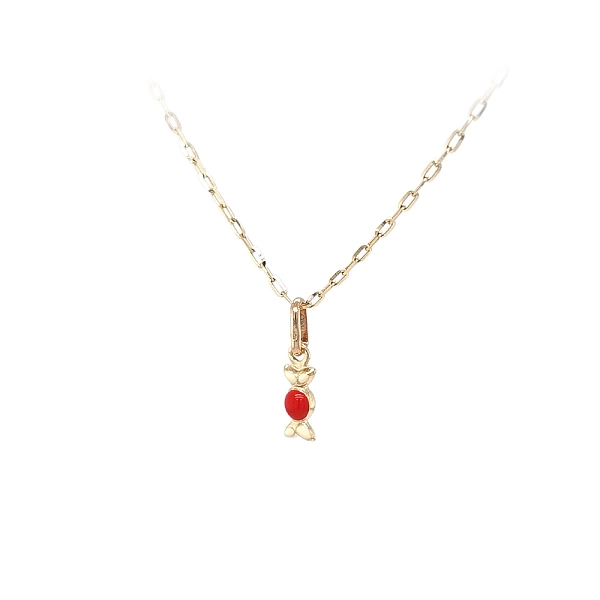 Gold Bonbon of Joy - Playful Jewellery with Enamel Details