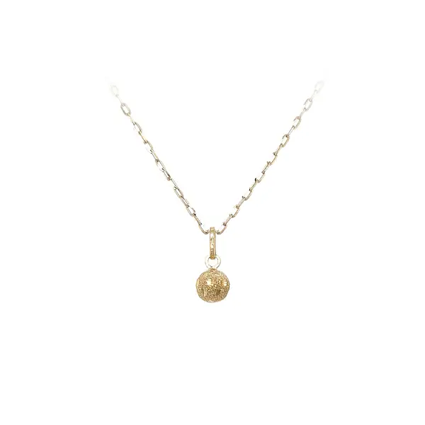 Gold Pendant of a Bullet