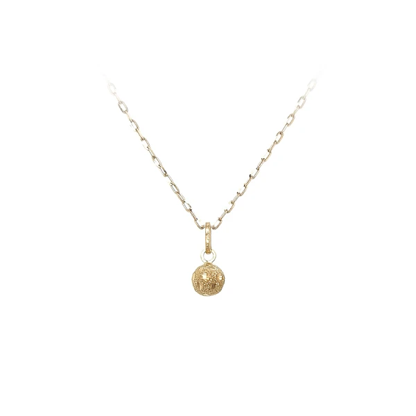 Gold Pendant of a Bullet