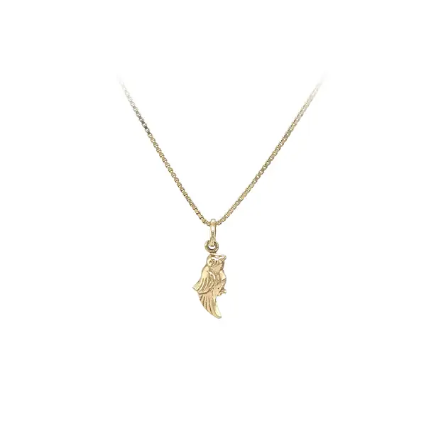 Gold Pendant Bird