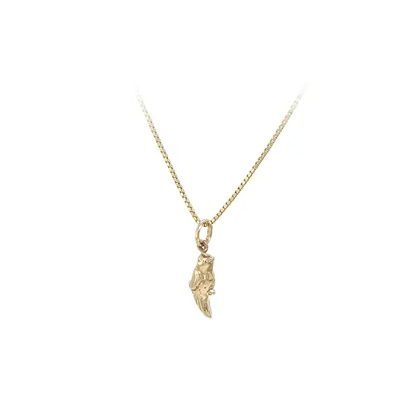 Gold Pendant Bird