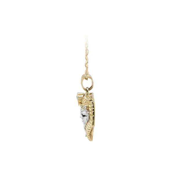 Pendant Tutankhamun from Combined Gold