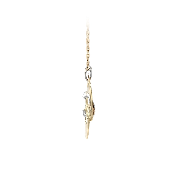 Gold Pendant Harmony of Hearts